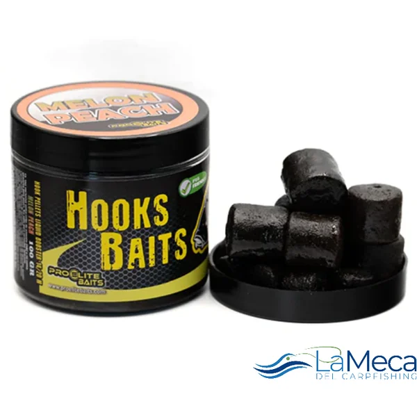 HOOK PELLETS EN LIQUIDO PRO ELITE BAITS MELON & PEACH 14-20 MM