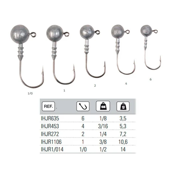 Hooks Jig Hart Head 4 - 5,3 g - Imagen 2