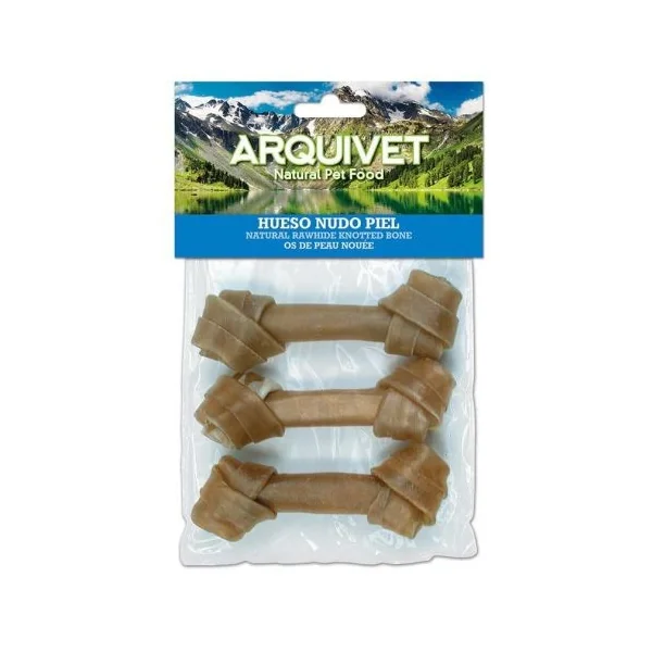 HUESO NUDO PIEL 12cm. 50grs. 3 pcs.