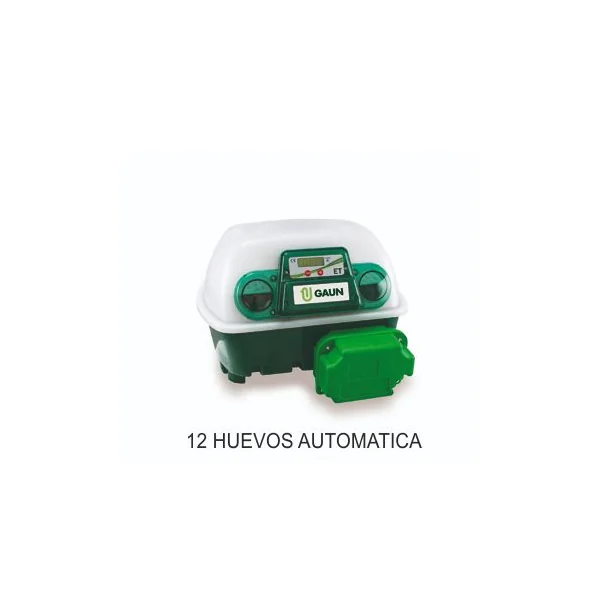 INCUBADORA 12 HUEVOS AUTOMATICA