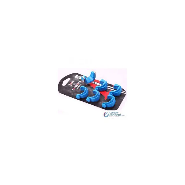 JAG Agarre para Caña Azul-S (pack 6)