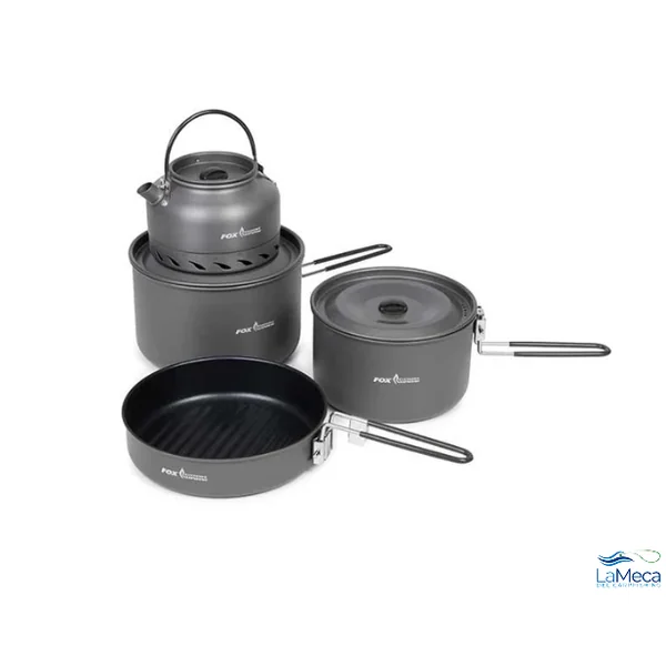 JUEGO DE COCINA FOX COOKWARE 4 piezas