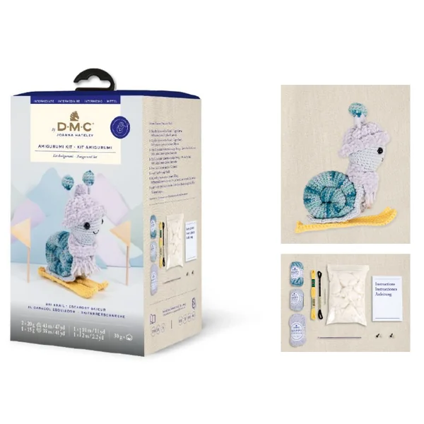 Kit Amigurumi Garden Life DMC - Ganchillo