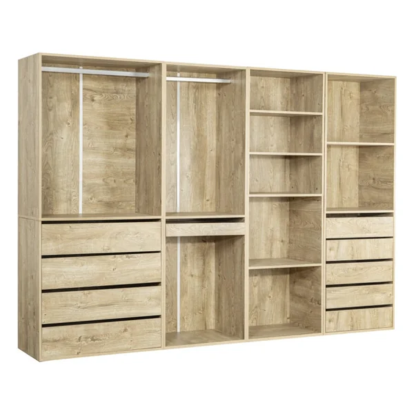 Kit dressing " Opéra " modulable - 4 éléments - Beige