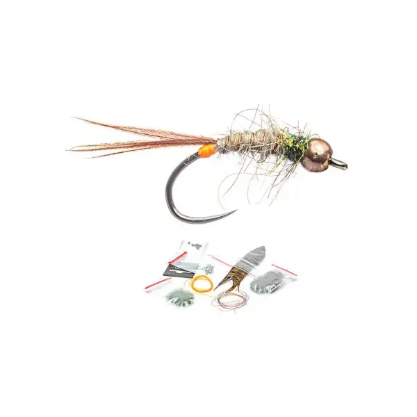 Kit montaje moscas - Hotspot nymph