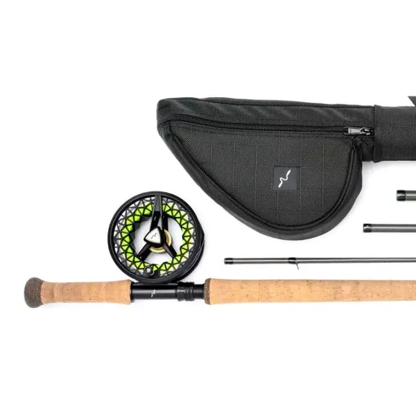Kit pesca con mosca guideline EMBRACE SALMON DH
