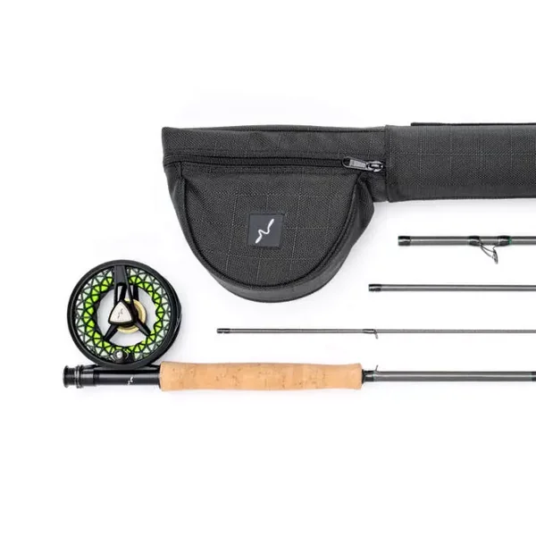 Kit pesca con mosca guideline EMBRACE TROUT - 9'