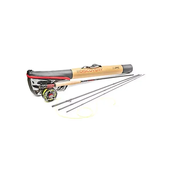 Kit pesca con mosca jmc DISCOVERY TROUT - 9' - # 4/5