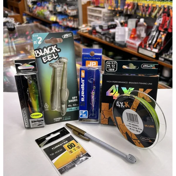KIT SPINNING MAX 15GR" SPINNING / LUBINA"
