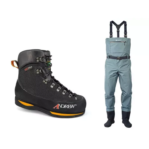 Kit wading PASSION V2 + CREEK DARK EDITION fieltro