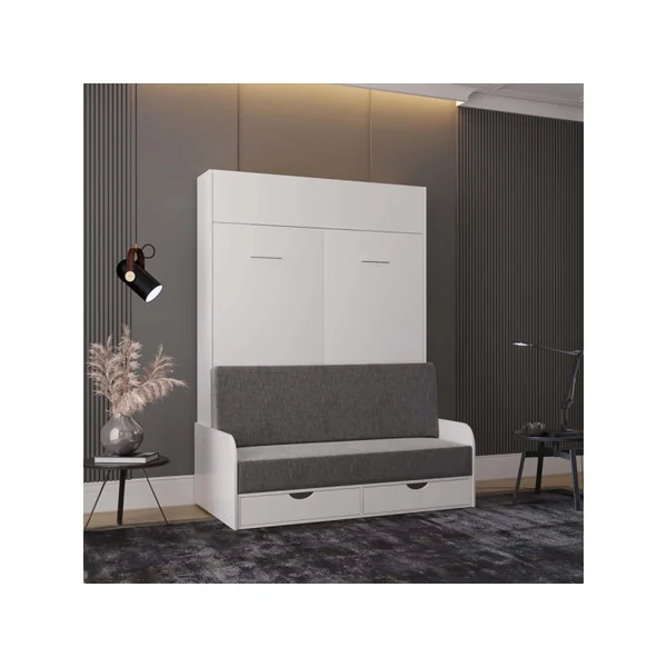 Klappbett "NYD SOFA 5" - 140 x 200 cm - Weiß - Imagen 3