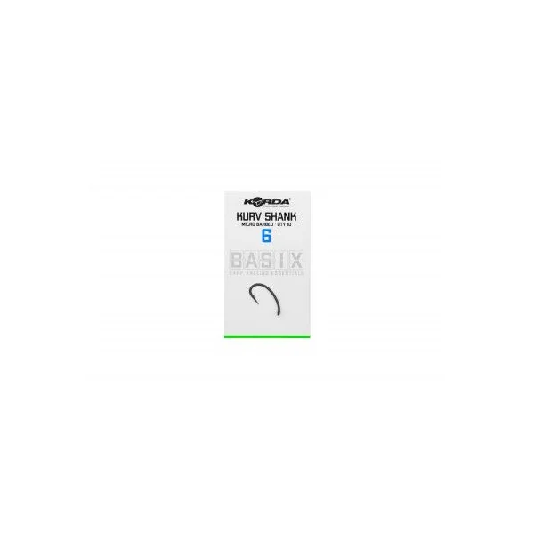 Korda - Basix Kurv Shank Barbed 6