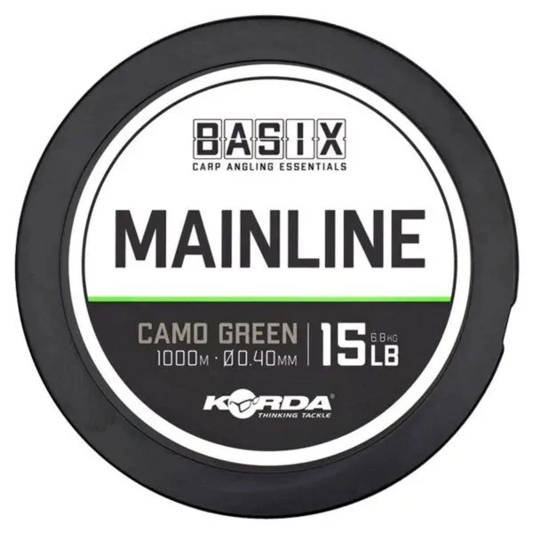 Korda Basix Mainline 15lb 0.40mm 1000m