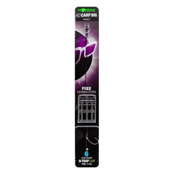 Korda N-Trap KD Rig Nº8 Kurv 15lb