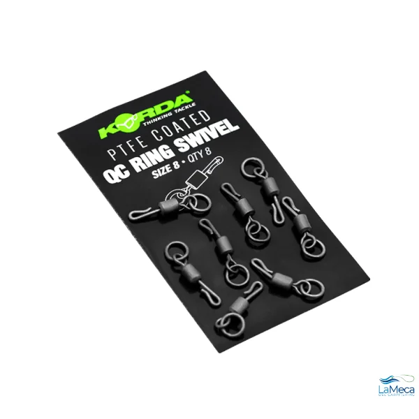 KORDA PTFE QC RING SWIVEL