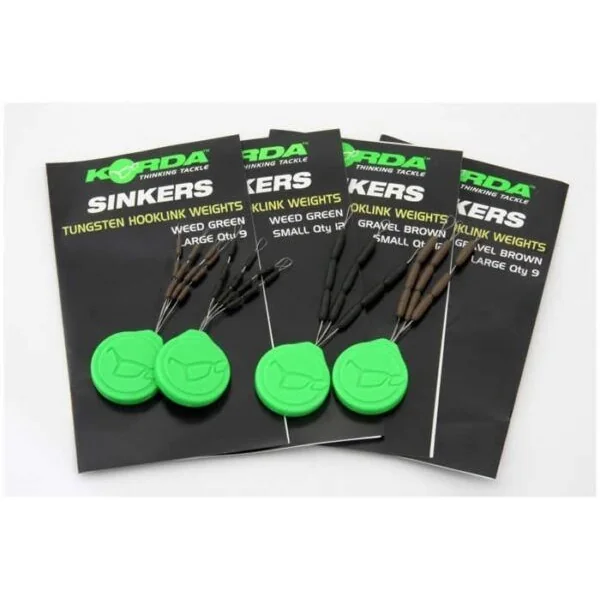 Korda Sinkers Tungsten Medium Brown