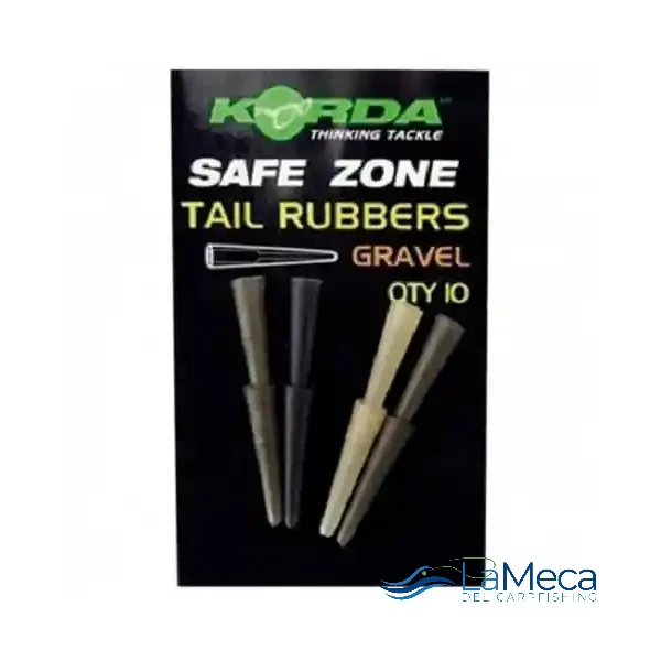 KORDA TAIL RUBBERS CLAY