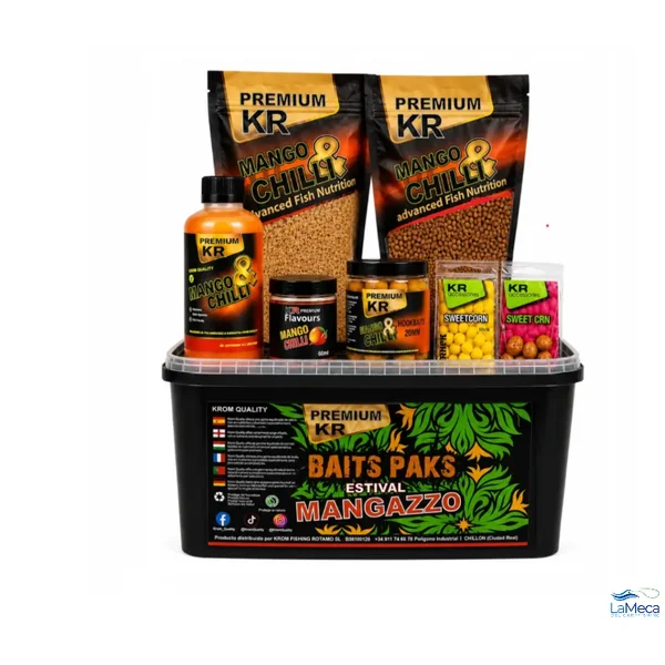 KROM QUALITY BAITS PACK ESTIVAL MANGAZZO