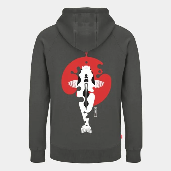 Kumu Sudadera Rising Sun Gris Talla S