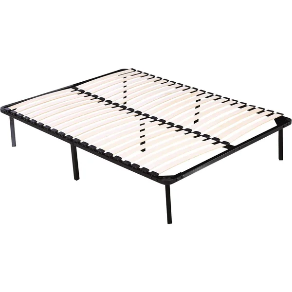 Lattenbodem met frame + poten voor matras 140 x 190 cm - 20 latten
