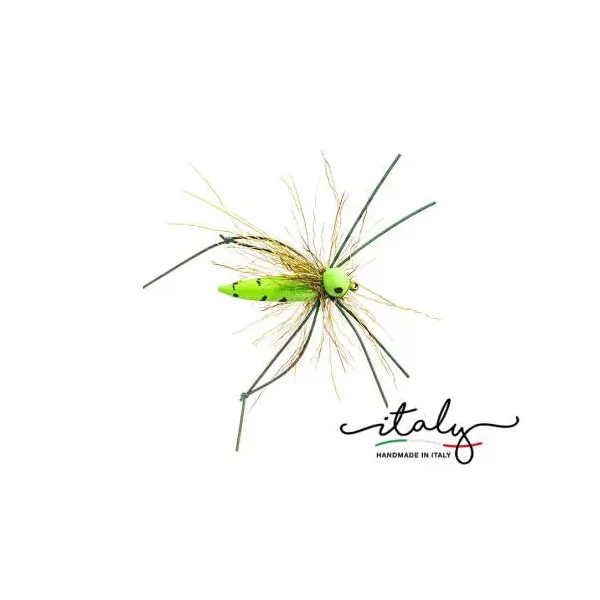Legged Foam Hopper Green saltamontes - Imagen 2