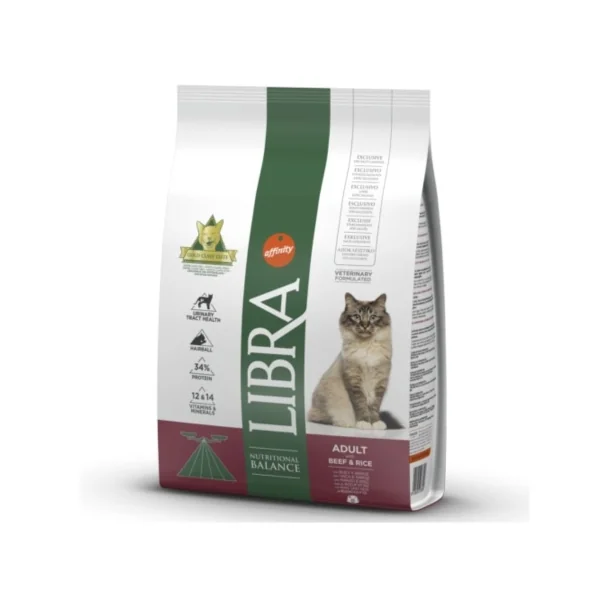 LIBRA CAT ADULT BUEY 3 KG.