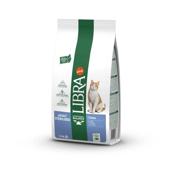 LIBRA CAT STERILIZADO ATUN 1,5 KG