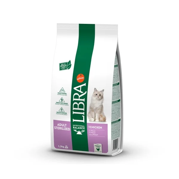 LIBRA CAT STERILIZED 3 KG