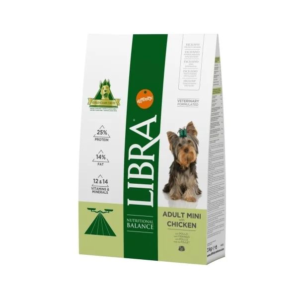 LIBRA DOG MINI POLLO 8 KG.