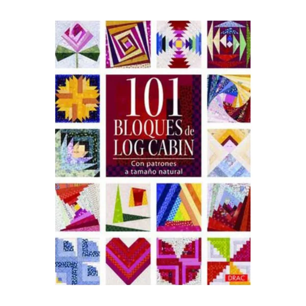 Libro 101 Bloques de Log Cabin