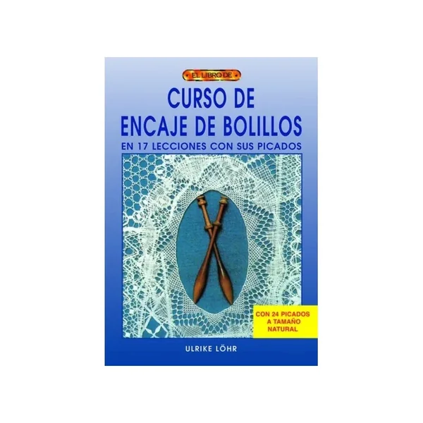 Libro Curso de Encaje de Bolillos