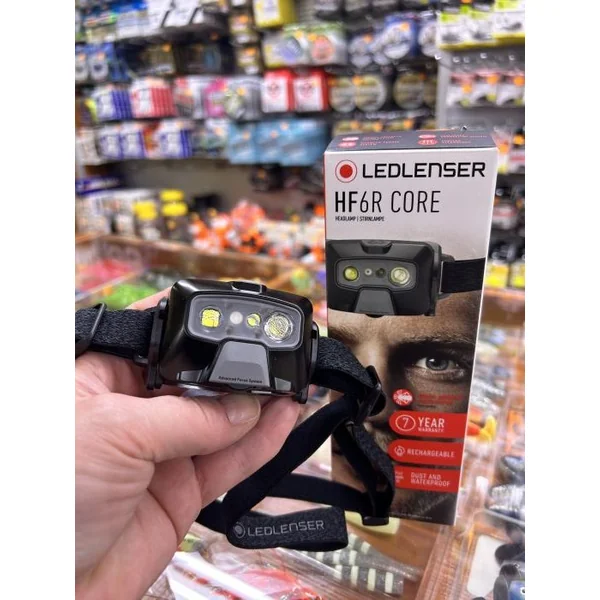 LINTERNA FRONTAL LEDLENSER RECARGABLE HF6R CORE "800 LUMENS"