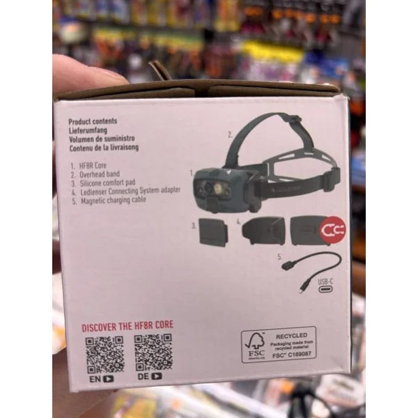 LINTERNA FRONTAL LEDLENSER RECARGABLE HF8R CORE TEAL GREEN "BLUETOOTH / 1600 LUMENS" - Imagen 2