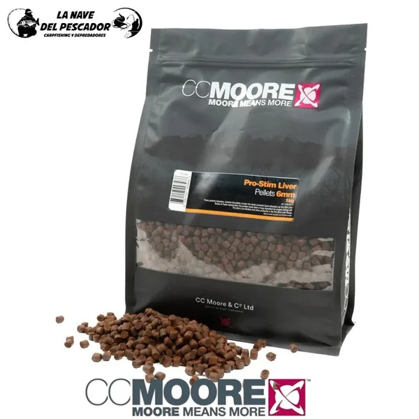 LIVE SYSTEM PELLETS 3MM CCMOORE - La Nave del Pescador