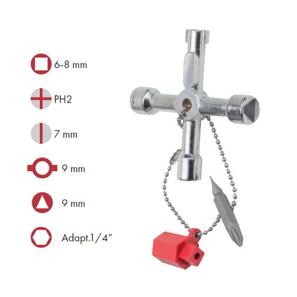 LLAVE CABINAS, AGUA, GAS ELEC