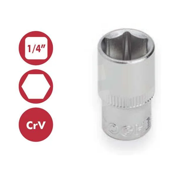LLAVE DE VASO HEXAGONAL 1/4 5,5