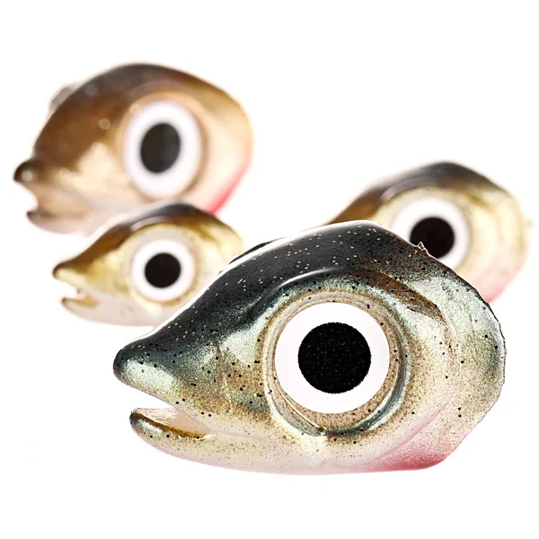 Lombriz cabeza de pez 3D Fishmask verde