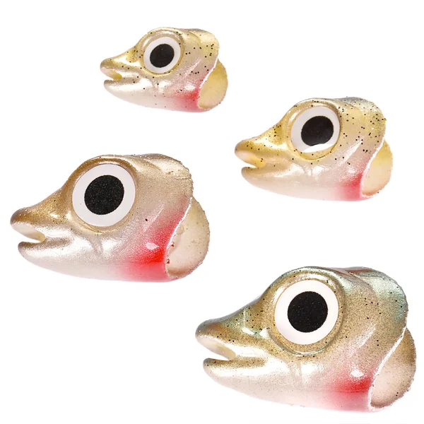 Lombriz cabeza de pez 3D Fishmask verde - Imagen 3