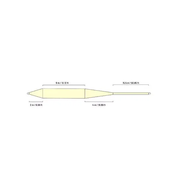 Línea mosca guideline CLASSIC TROUT flotante - WF/F - Imagen 2