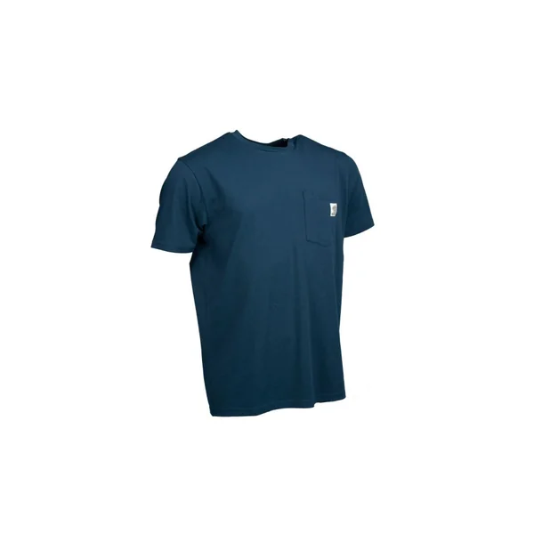 Make It Happen - Camiseta con bolsillo para placa - Azul marino