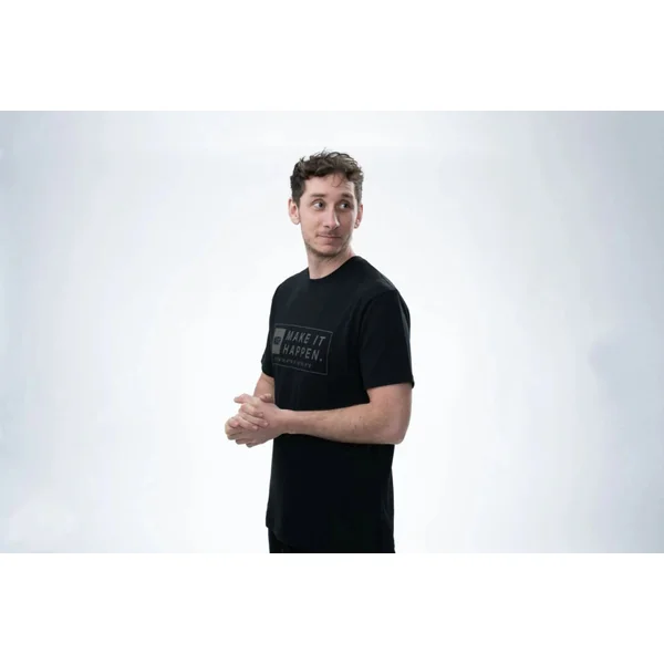Make It Happen - Camiseta Coordinates - Negro - Imagen 3