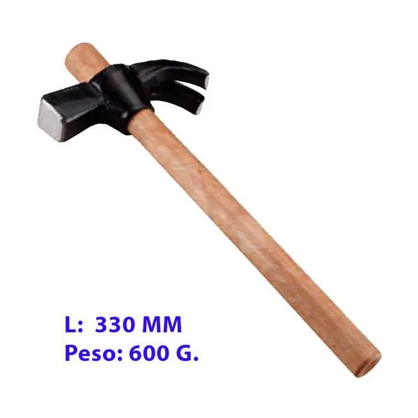 MARTILLO UÑA CURVA HICKORY 600 G