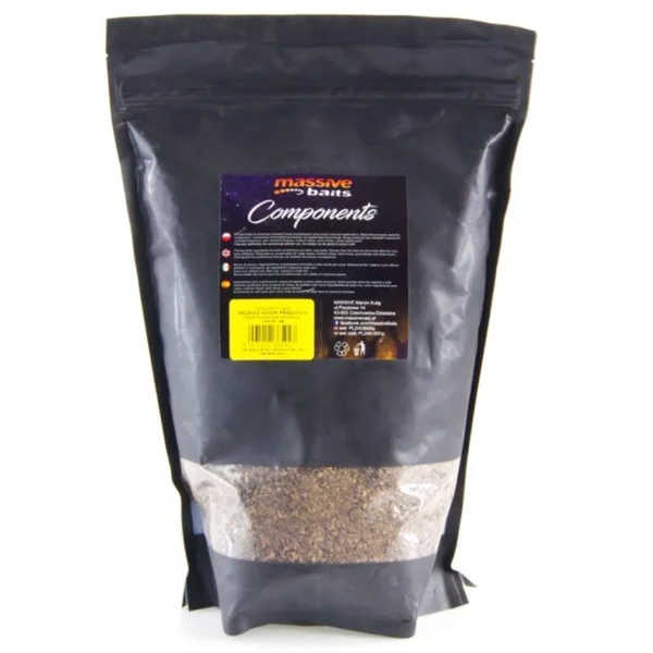 Massive Baits Harina de Cáñamo Tostado 1kg