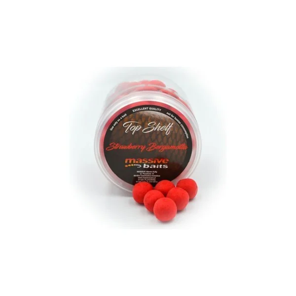 MASSIVE BAITS POP-UPS STRAWBERRY 14MM - La Nave del Pescador