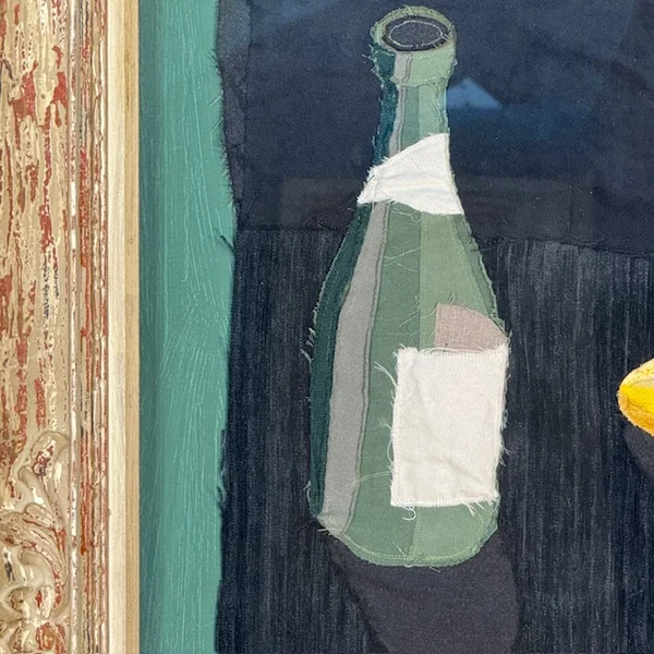 “Mesa con ostras” – Bodegón textil de Andrew Pierce Scott - Imagen 2