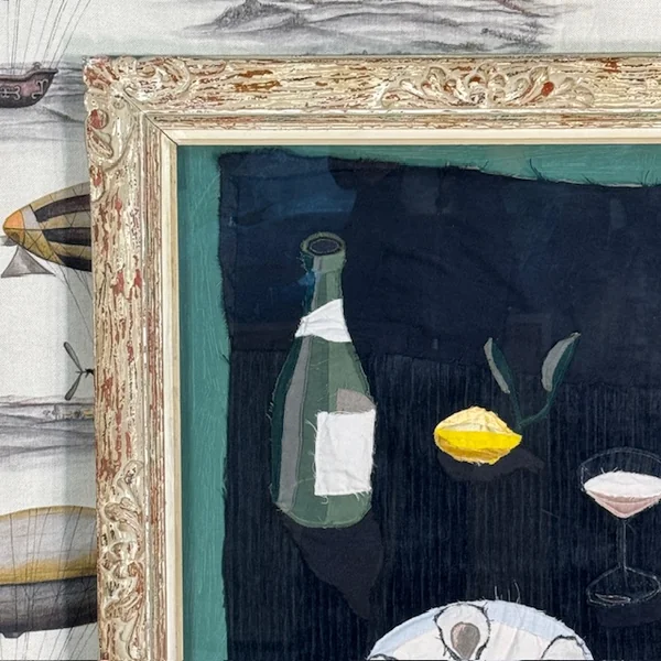 “Mesa con ostras” – Bodegón textil de Andrew Pierce Scott - Imagen 6