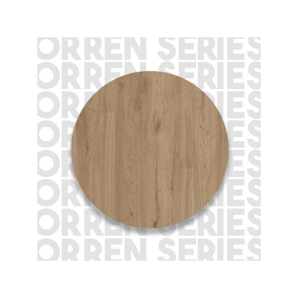 Mesa de cozinha em madeira "Siven" - 120 x 60 x 88 cm - Castanho - Imagen 7