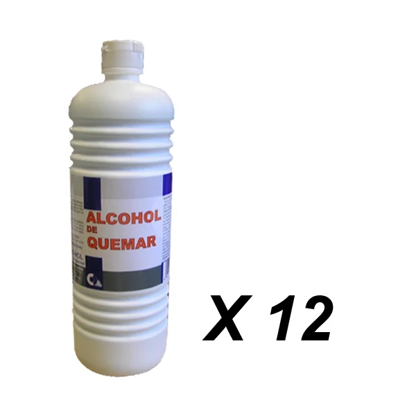 METANOL QUEMAR (1LTR) -12 UNIDADES