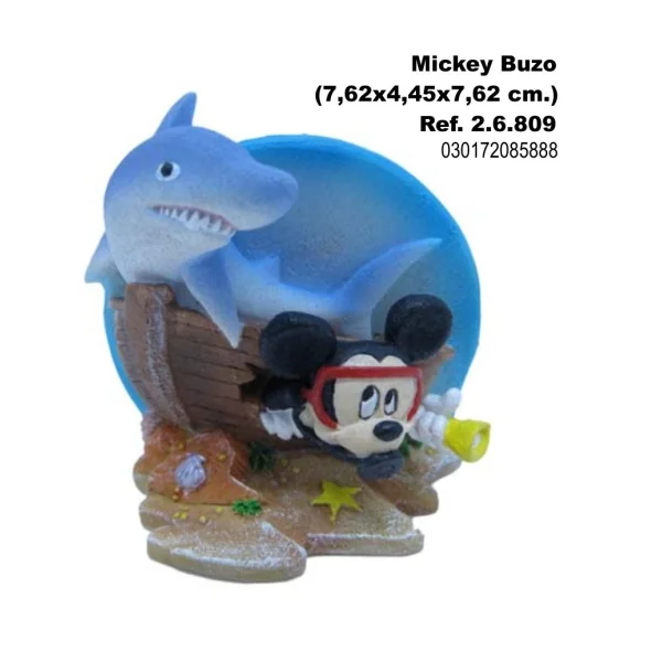 MICKEY BUZO (7,62X4,45X7,62 CM.)