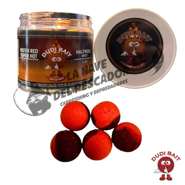 MISTER RED SUPER HOT 20MM SPICY - La Nave del Pescador